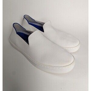 Rothy's Women's The Original Slip On Sneaker White Shoes  9 Comfort Bright White